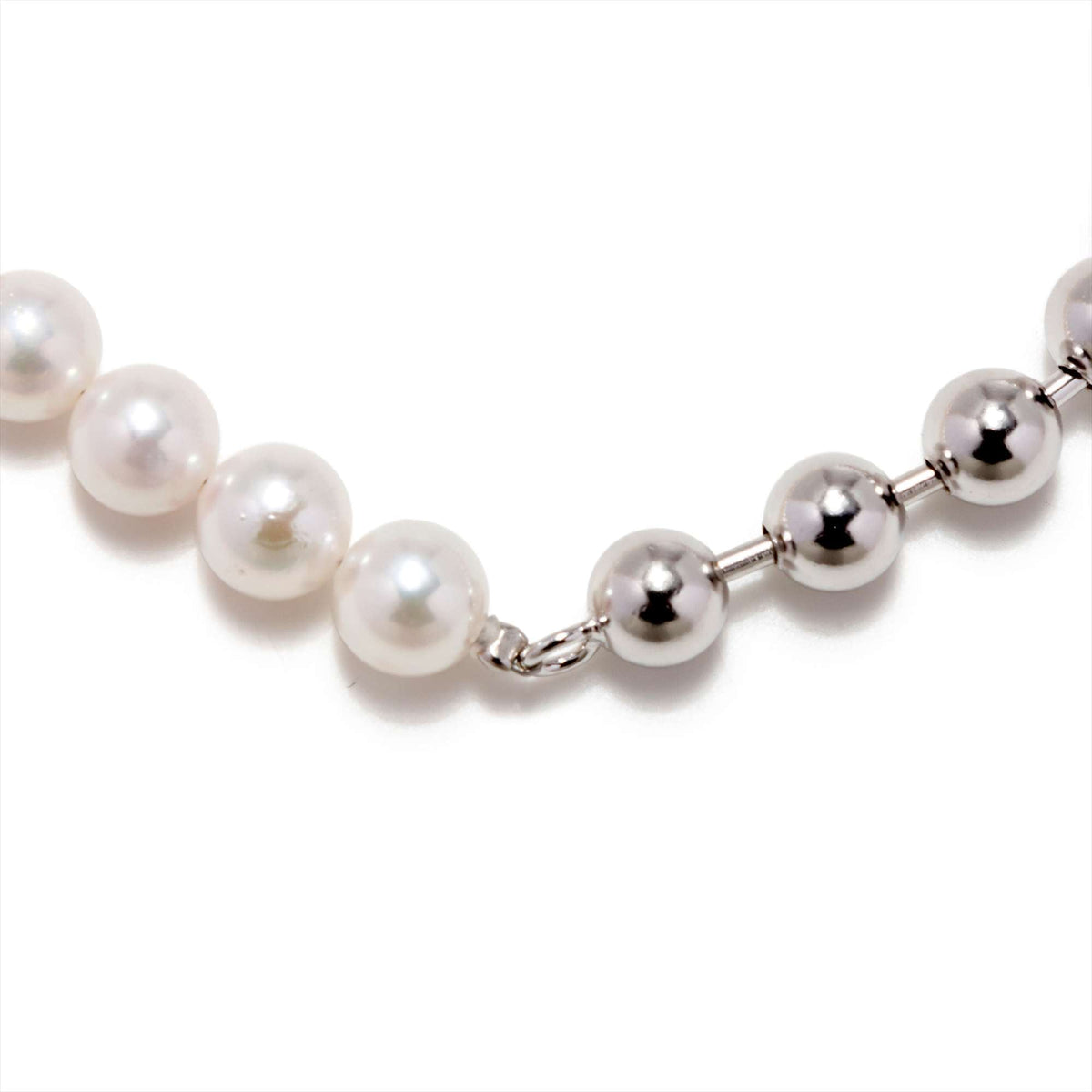 Mathilde Necklace Akoya Pearl 6.0-6.5mm SV925 – next commerce